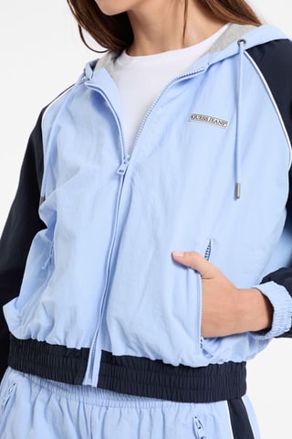 Veste à capuche - Bleu clair