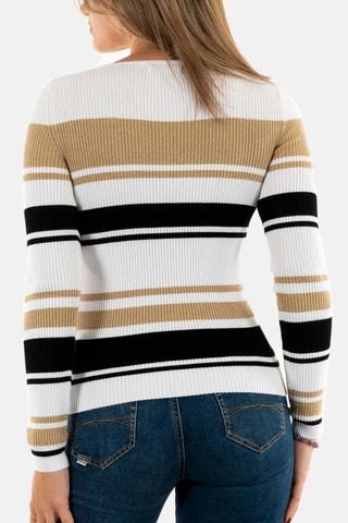 Pull Evie - Blanc et noir