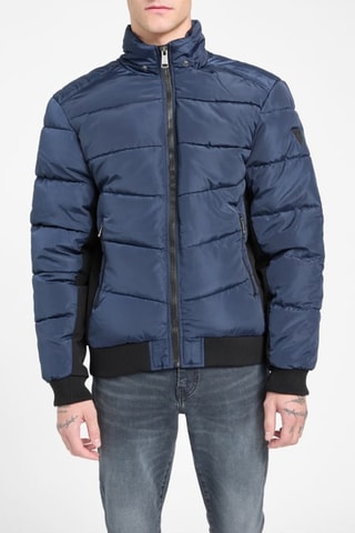 Doudoune à capuche Petrus - Bleu marine