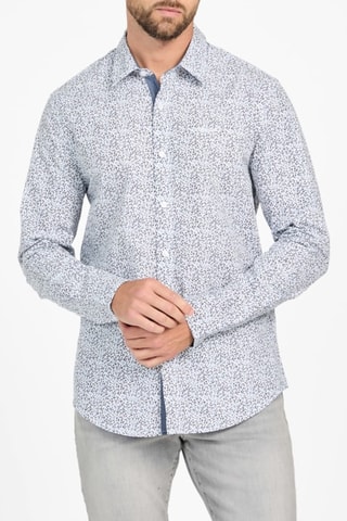 Chemise Micro - Blanc et noir