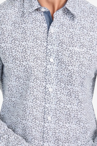 Chemise Micro - Blanc et noir