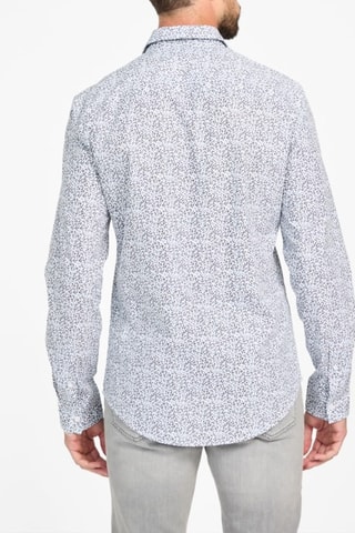 Chemise Micro - Blanc et noir