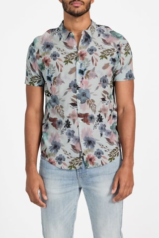 Chemise Bryony - Kaki et écru