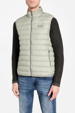 Doudoune sans manches Luca - Vert d’eau