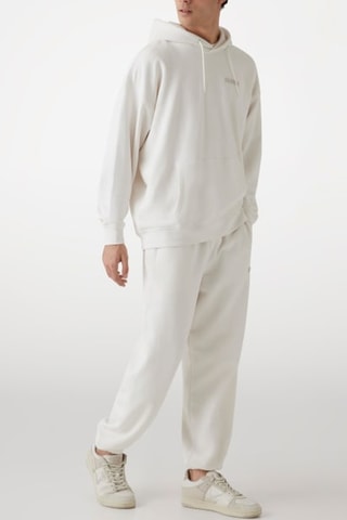 Sweat à capuche Emis - Ecru