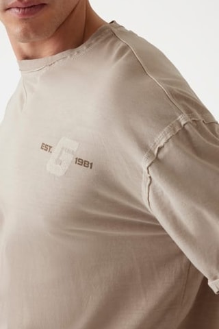 T-shirt trompe-l’œil Goundour - Beige