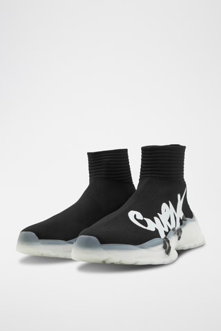 Tennis chaussettes Belluno - Noir