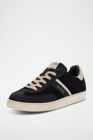 Baskets en nubuck Nola III - Noir et blanc
