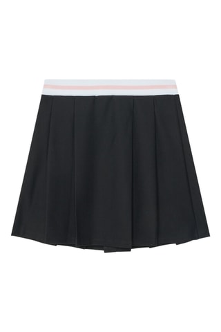 Jupe plissée Punto Milano - Noir