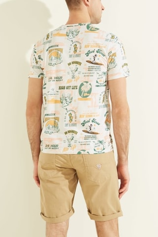 T-shirt Retro - Blanc