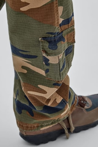 Pantalon cargo Go - Kaki