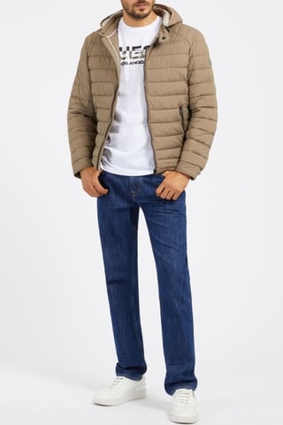 Doudoune à capuche - Beige