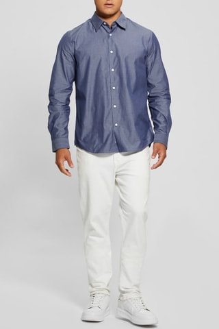 Chemise slim - Indigo