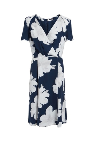 Robe droite - Bleu marine