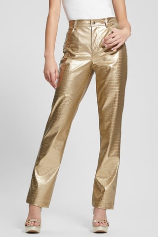 Pantalon regular Ambra - Doré