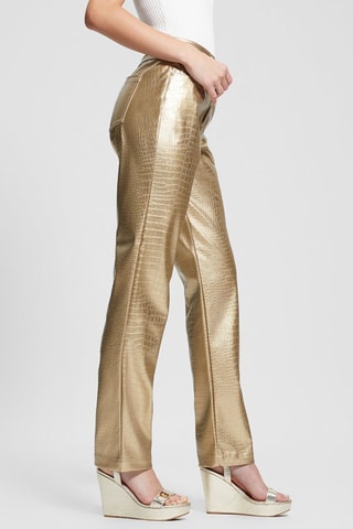 Pantalon regular Ambra - Doré