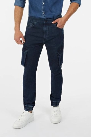 Jogger regular Virgil - Bleu marine