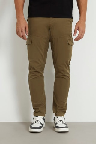 Jean slim Kombat - Vert olive