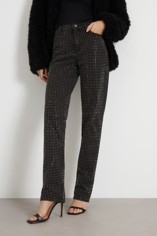 Jean cigarette 1981 - Noir