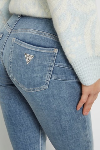 Jean skinny taille haute Shape up - Ciel