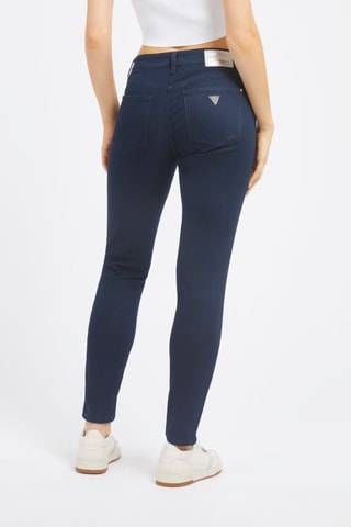 Jean skinny taille haute - Bleu marine