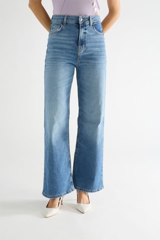 Jean wide legs Cobra - Bleu