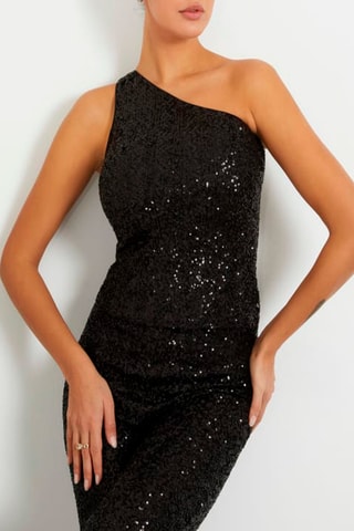 Top asymétrique - Noir