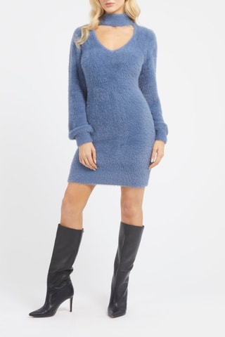 Robe pull - Bleu marine