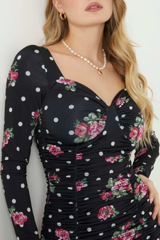 Robe fourreau - Noir