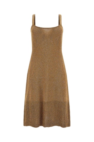 Robe fourreau - Marron