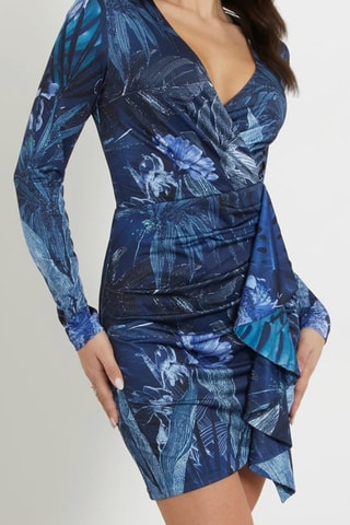 Robe fourreau Emily - Bleu
