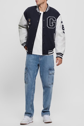 Teddy - Bleu marine et blanc