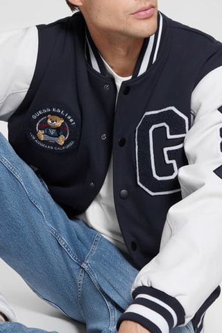 Teddy - Bleu marine et blanc