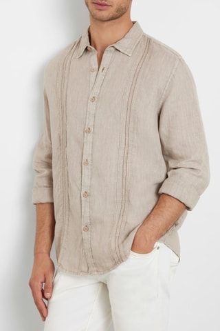 Chemise en lin - Beige