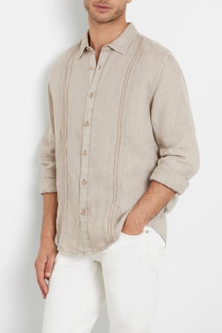 Chemise en lin - Beige