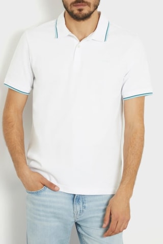 Polo slim Lyle - Blanc