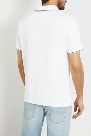 Polo slim Lyle - Blanc