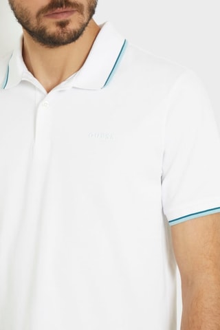 Polo slim Lyle - Blanc