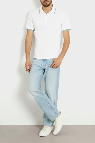 Polo slim Lyle - Blanc