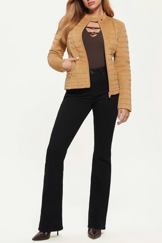 Doudoune light Camel