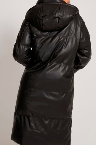 Doudoune longue Noir