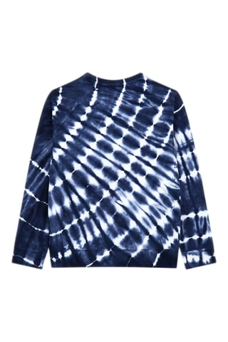 Sweat tie and dye Bleu marine