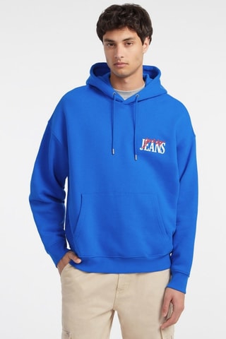 Sweat à capuche - Bleu électrique