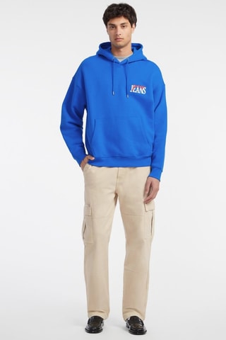 Sweat à capuche - Bleu électrique