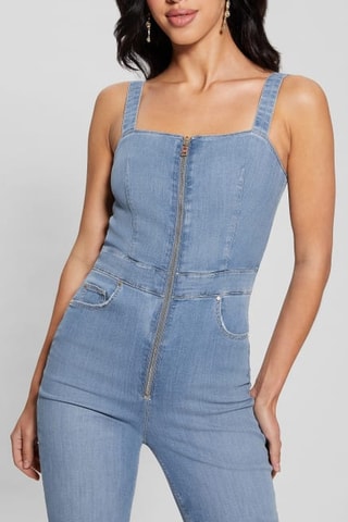 Combinaison en jean - Bleu clair