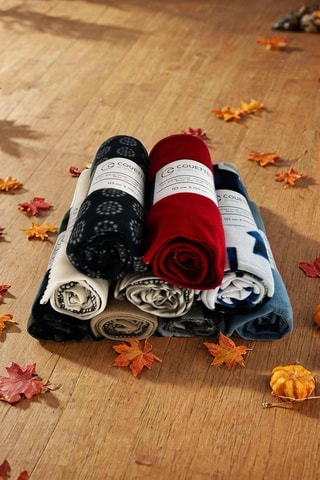 3 mantas - Verde - 125 x 150 cm