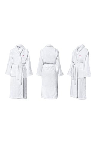 2 albornoces Toi & Moi - Blanco - M y L