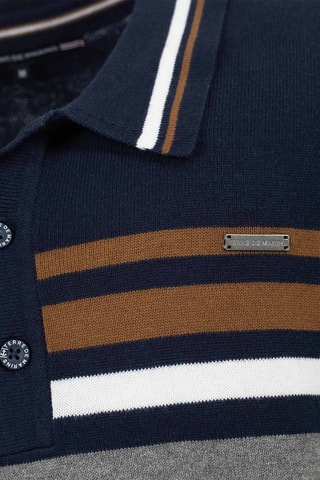 Jersey - Azul y camel