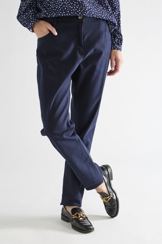 Pantalón recto - Azul marino