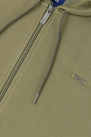 Chaqueta con capucha Jezip - Verde oliva